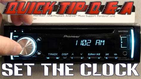 Big Rig Stereo When. . How to set the clock on a kenworth truck radio